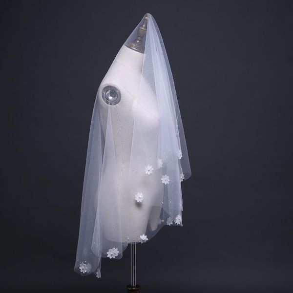 

bridal veils 3 m veil simple long train wedding accessories lace, Black