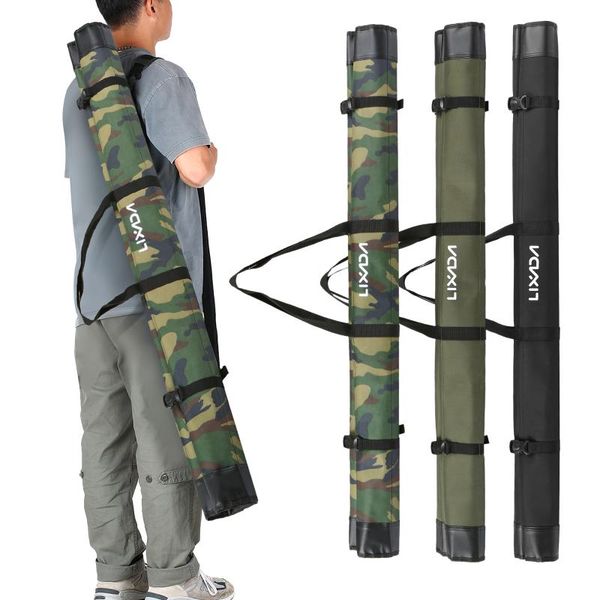

fishing accessories lixada rod bag case portable soft folding pole storage organizer set tackle 2021