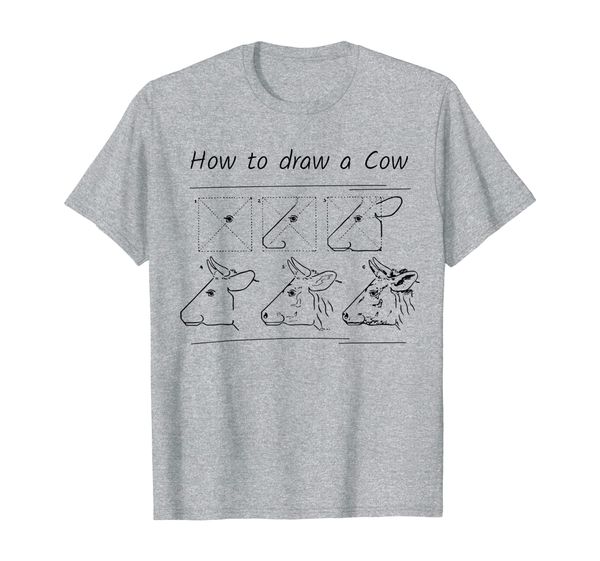 

How to draw a Cow cute Funny Cow Farmer Gifts T-Shirt, Mainly pictures