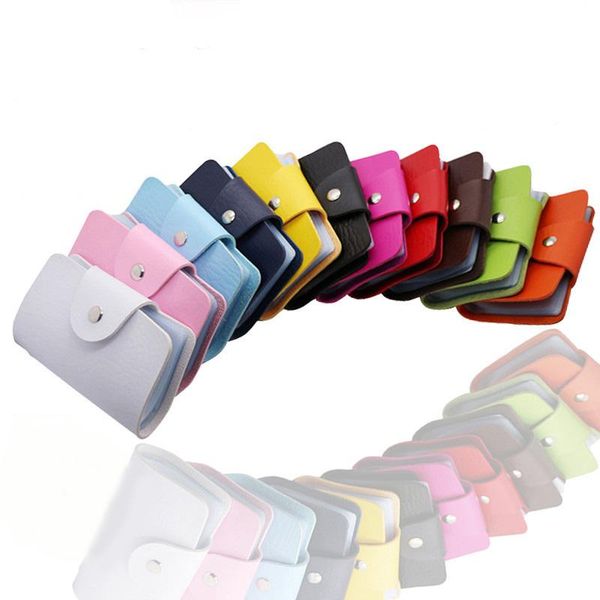 

card holders women's wallet leather visiting cards creditcard houder case business id package handbags sale, Brown;gray