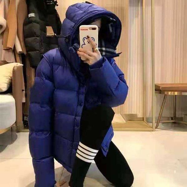 

2021ss fedex ship men women down puffer jacket oblique full body letter appliques tags designer male warm zipper outwear stand plaid collars, Black