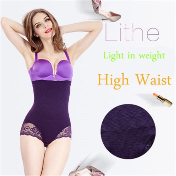 

one-piece suits 1pc shaper women's high waist tummy control body briefs underwear knicker wear lift hips shaping pants