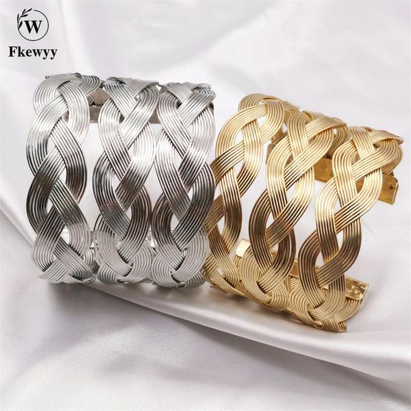 

bangle fkewyy luxury cuff bracelets bohemia weave bracelet for women fashion charm jewelry handmade gift gothic birthday bangles, Black