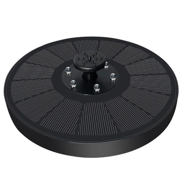 

solar fountain bird's desire light floating outdoor pool diameter 16cm garden decoration water pump birdbath decorations