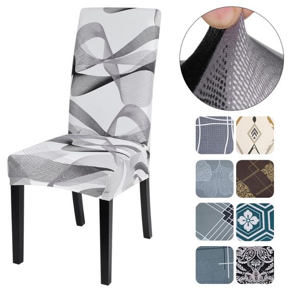 

chair covers 2021 universal size cover dining elastic spandex stretch anti-dirty removable for room kitchen