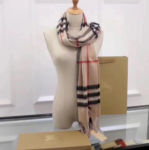 

Scarf Women designer scarf cashmere classic plaid tassel scarf men and women 100% packaging bag luxury fashion accessories with box warm scarf thick shawl scarf