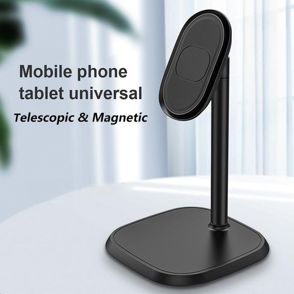 

magnetic phone holder stand desklazy tablet for 4-12.9 inch universal magnet cellphone support mount cell mounts & holders