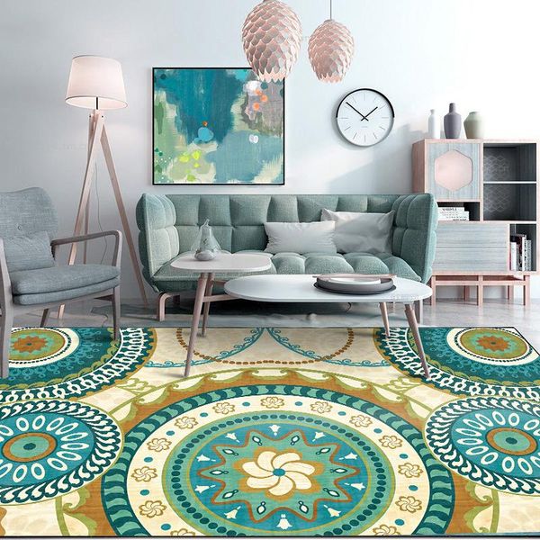 

carpets fashion beige green big circle gear rug bedroom doormat living room kitchen study floor cushion furniture carpet