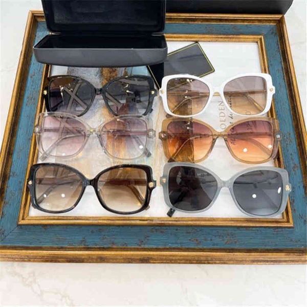

factory direct price 2021 head new large frame face small uv400 anti ultraviolet women's 4390, White;black