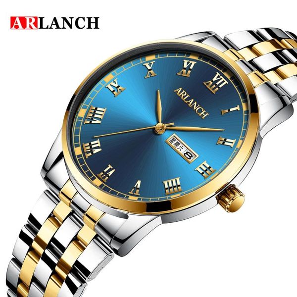 

wristwatches men fashion sports quartz full steel gold business mens watches waterproof watch relogio masculino, Slivery;brown