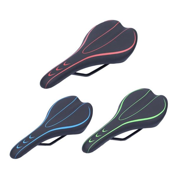 

simple saddle absorption seat for man woman male (green) bike saddles