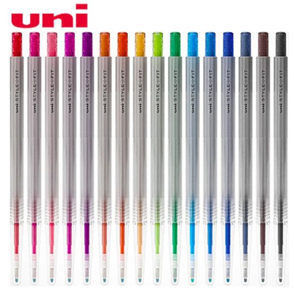 

gel pens 6 pcs/lot mitsubishi uni umn-139-05 style fit series pen 0.5mm art multicolor selection office school supplies