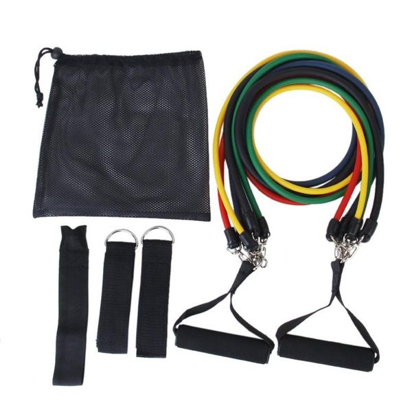 

resistance bands -set 11 pcs fitness exercise latex tube