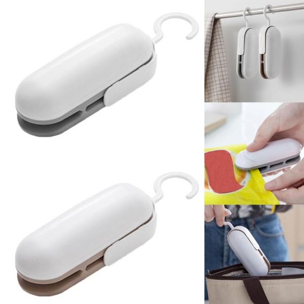 

portable mini sealing machine storage plastic bag handheld heat clips
