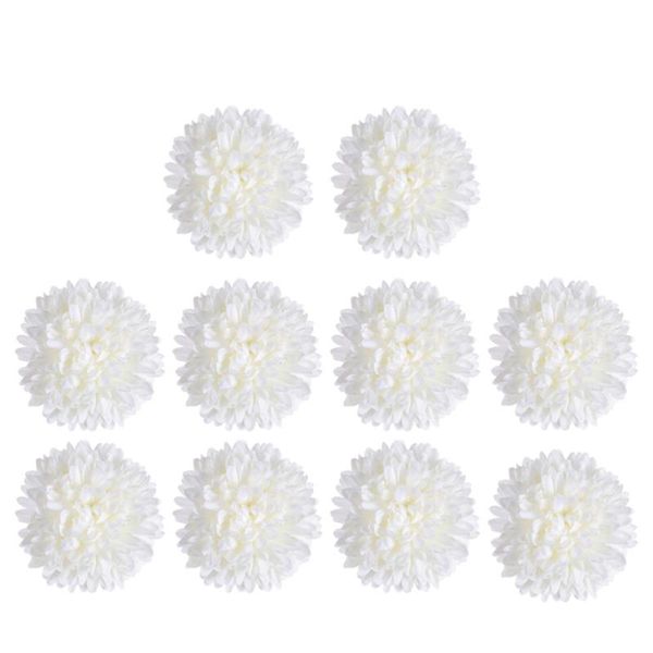 

decorative flowers & wreaths 10pcs artificial chrysanthemum decors fake flower ornaments scene layout