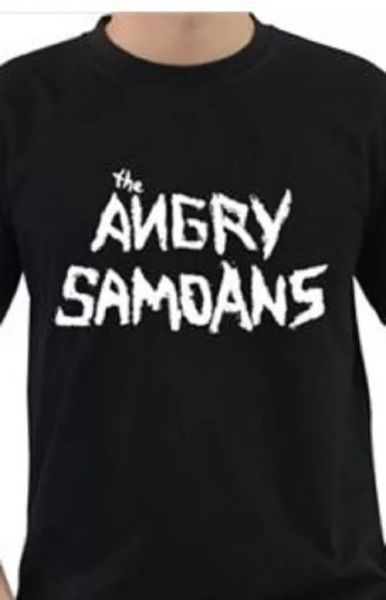 

angry samoans inside my brain punk hard core thrash t shirt tee, White;black
