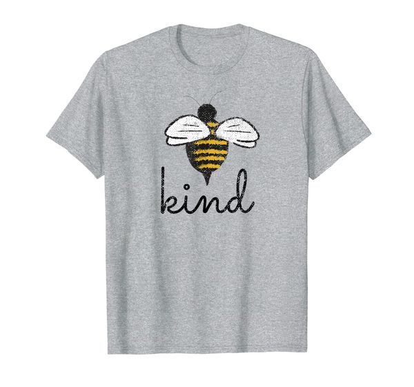 

vintage be kind shirt - bumblebee bee kind kindness gift t-shirt, White;black