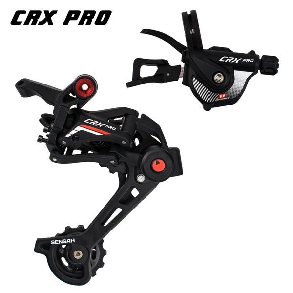 

bike derailleurs sensah bicycle crx pro 11 1x11 speed shifter + rear for mtb groupset slx xt m6000
