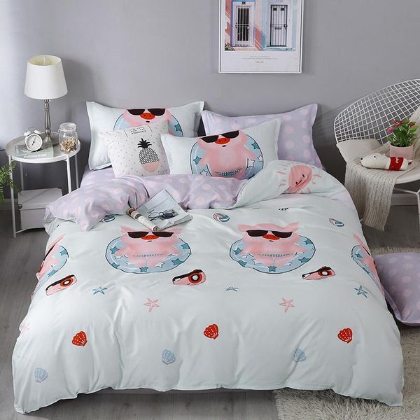 

bedding sets set 4 in 1,skin-friendly eco-friendly,microfiber 1 duvet cover,2 pillow shams and bed sheet,,king,twin,full size