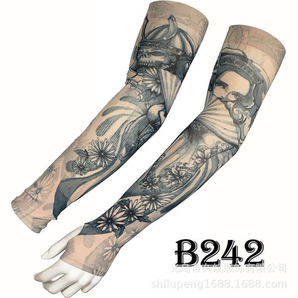 

cool ice silk sleeve with sun protection and ventilation female tattoo arm men's summer outdoor sports cycling