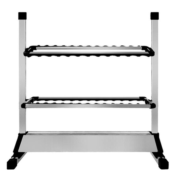 

slots fishing rod rack holder aluminum alloy pole bracket display stand boat rods