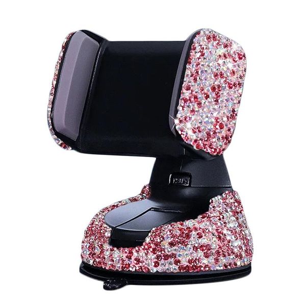 

cell phone mounts & holders z27 diamond car holder air outlet navigation bracket cuction cup rotating for female