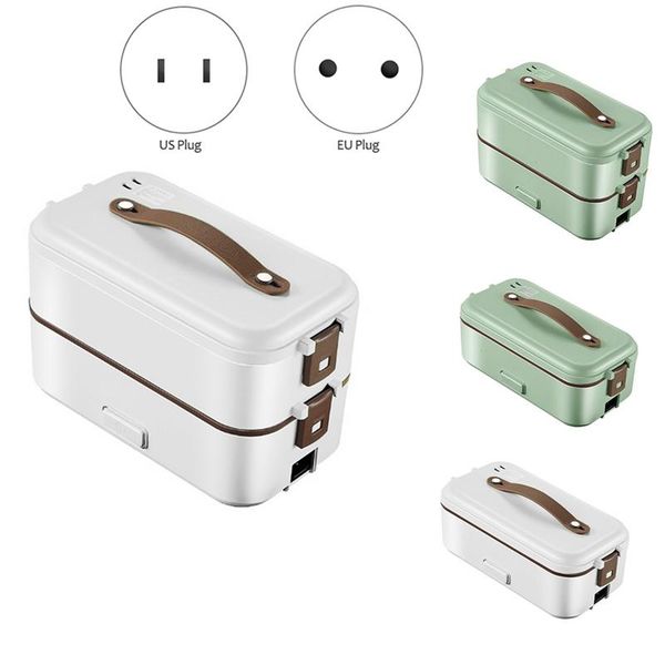

lunch box container portable electric heating insulation dinnerware storage sets