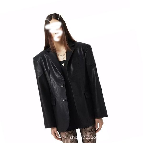 

autumn 2021 fur y smfk midnight flower arm suit midnight black versatile coat