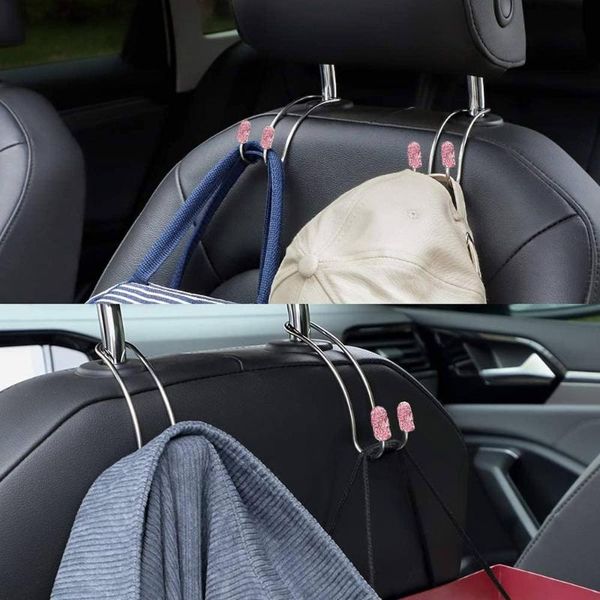 

car organizer multifunctional seat hooks universal back headrest hangers organizers pole holder acc