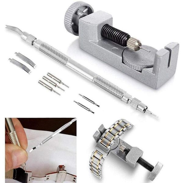 

repair tools & kits 9 pcs watch strap link remover kit band pin removal tool