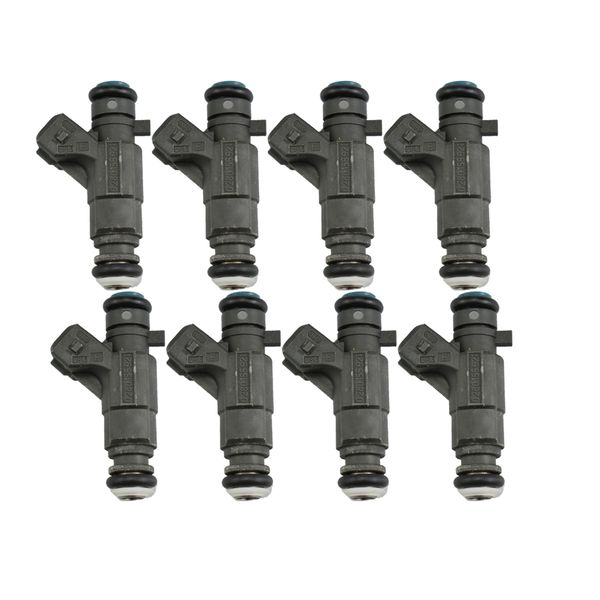 

8pcs fuel injector nozzle 077133551m 0280155921 for audi a6 a8 s8 4.2l v8 2000 2001 2002 2003 2004