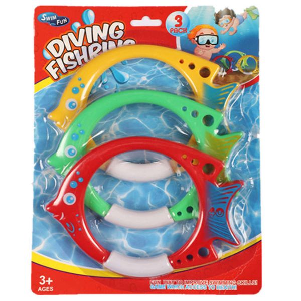 

toy swimming training diving fish ring toys