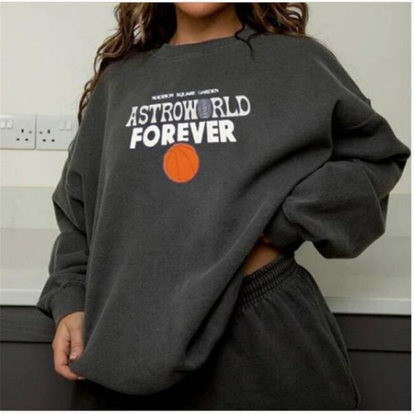 

women's hoodies & sweatshirts autumn 2021 women o-neck to dye printing long sleeve street fashion hip hop casual loose sweatshi, Black