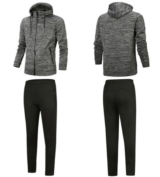 

designer tracksuits version mens jacket coats pant fashion zipper suit pants men casual sweatshirt sport suits hooded hoody tech fleece act, Gray