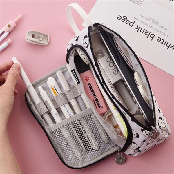 

pencil bags 1pc large capacity case kawaii pencilcase school pen supplies bag box pencils pouch stationery