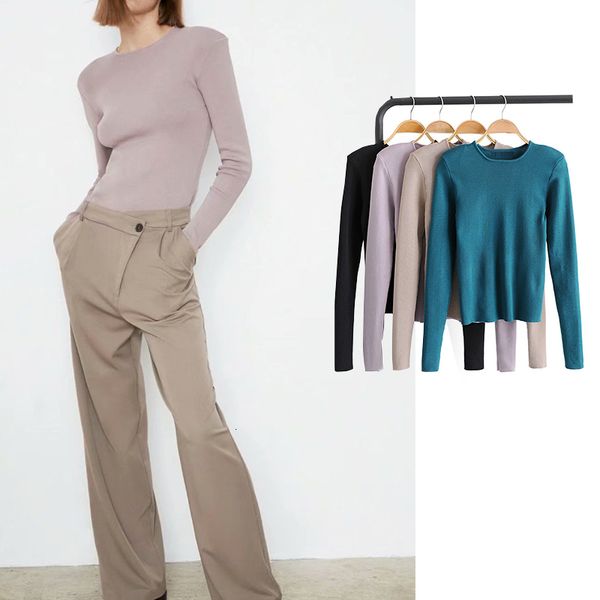 

women's sweaters women autumn 4 color o-neck shoulder pads knitted sweater winter knitted sweaters long sleeve casual loose knit p, White;black