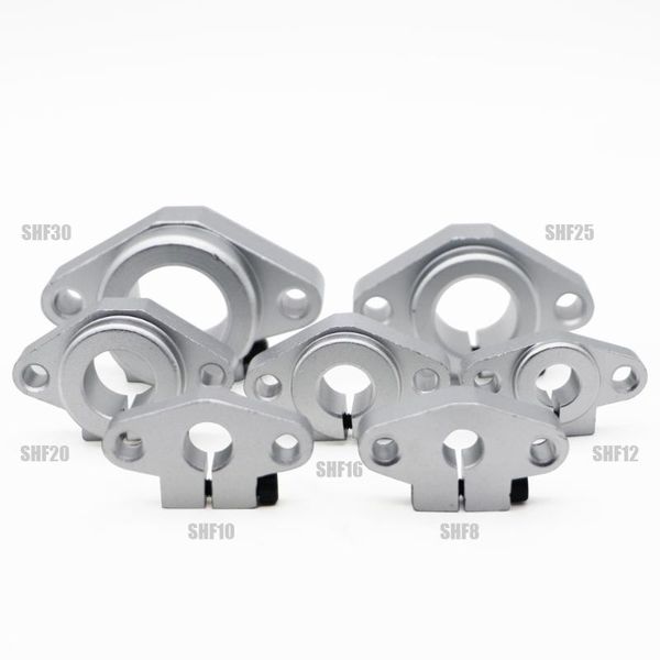 

bearings 10pcs/lot shf16 shf8 shf10 shf12 shf20 shf25 16mm linear bearing rail shaft support xyz table cnc router 3d printer parts