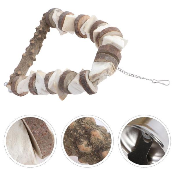 

1pc bird parrot swing hanging plaything for (assorted color) other supplies