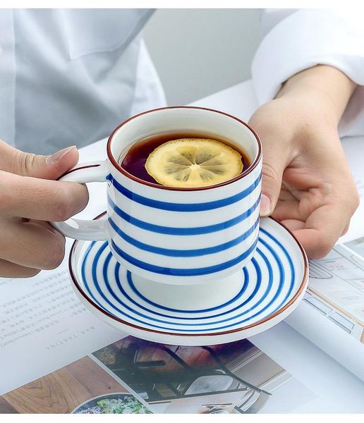 

cups & saucers japanese tea coffe cup small tray ceramic and saucer sets vintage wedding tazas cafe kitchen dining bar ed50bd