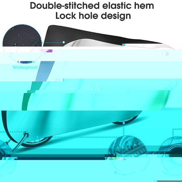 

car sunshade motorcycle cover for bicycle protective uv protector dust s/m/l/xl size