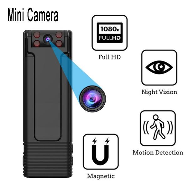

mini camera hd 1080 ip portable digital video recorder wireless night vision miniature magnet indoor camcorder cameras