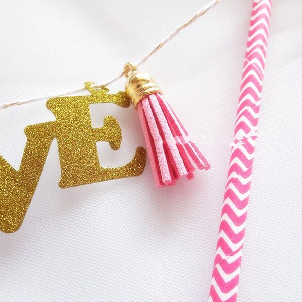 

party master cake cha pai decorative shiny wedding anniversary t11 valentine's day couple banner love rose acrylic yes sashes