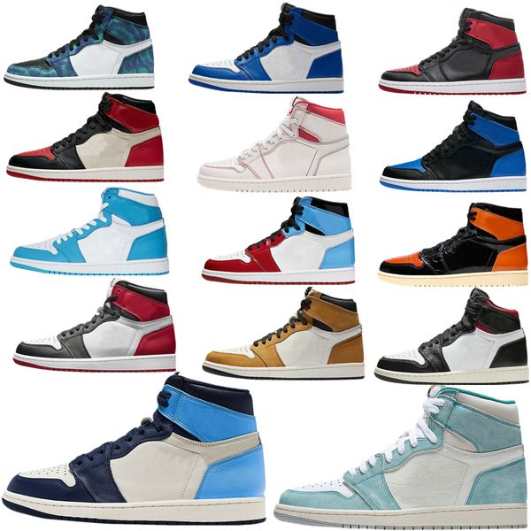 

jumpman high j1 x men basketball shoes obsidian asg unc crimson tint fearless banned retroes 1s chicago women white grey sports shoe