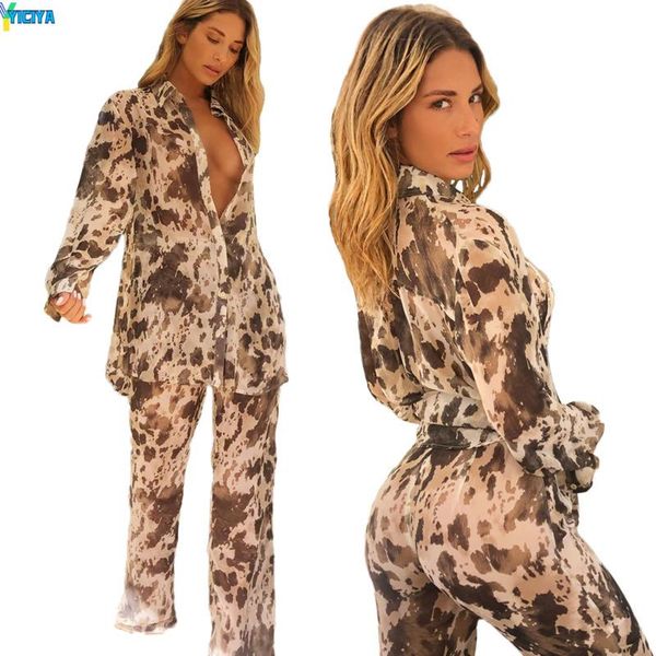 

women's two piece pants yiciya long sleeve trousers suit button autumn ,tracksuit women,met,crop trouserstwo-piece suit,set,pant sui, White