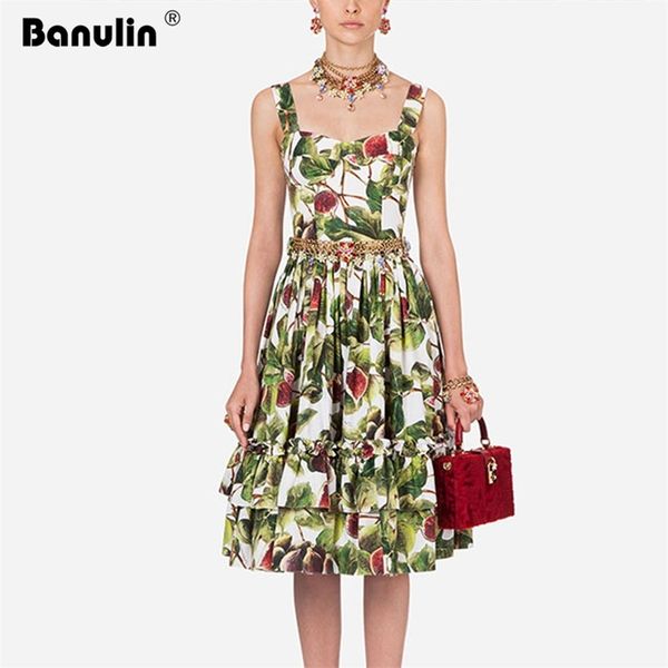 

summer beach fig floral dress women spaghetti strap backless flower print sundress female ruffles sleeveless tank 210603, Black;gray