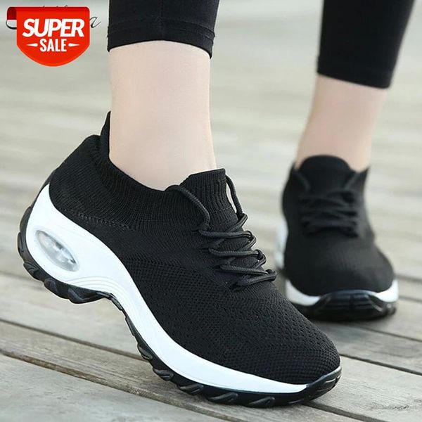 

2020 wedges shoes for women yellow sneakers comfort ladies trainers casual platform woman chaussures femme #nz8z