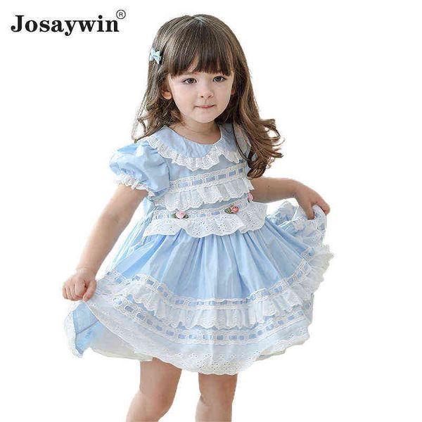 Verão crianças vestido para meninas bebê lolita menina kawaii vestido de casamento bonito menina vestido de bola 2020 toddler princesa festa vestidos g1129
