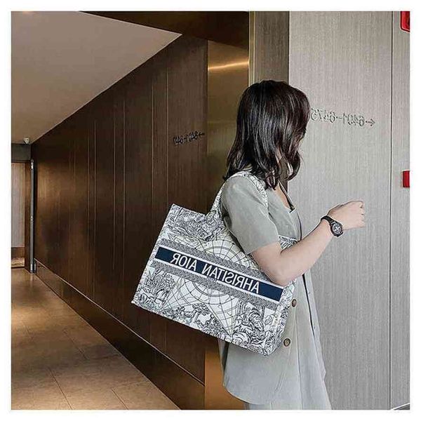 

storage baagwomen 2020 new star same fashion atmosphere print travel tote hand shopping baggg bag