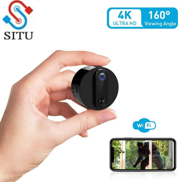 

mini wifi camera 4k wide angle small security long time working low energy consumption digital micro ip cameras