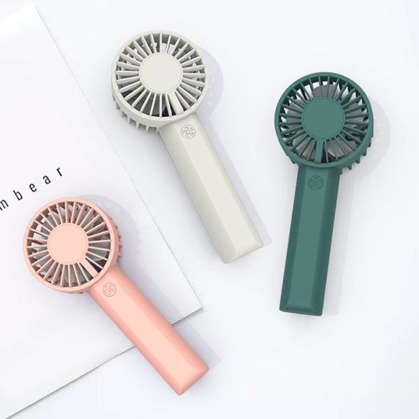 

electric fans creative handheld portable mini fan charging dual motor blade usb outdoor student
